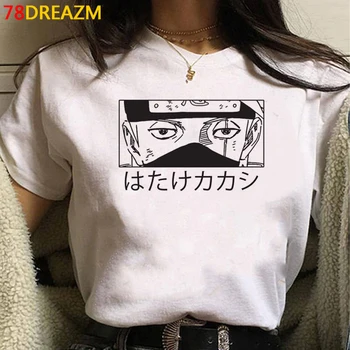 Naruto Akatsuki Itachi t-krekls femme grunge 