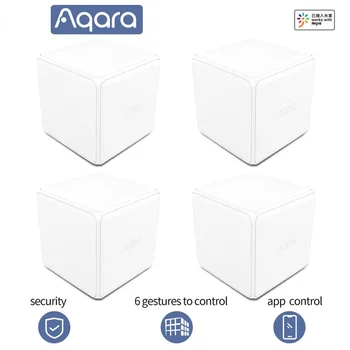 Aqara žestu sensors Magic Cube Kontrolieris Bezvadu slēdzis 6 žesti zigbee sensors moiton sensors Smart home
