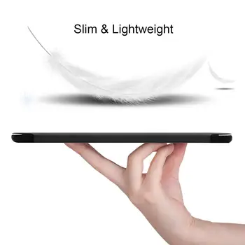 Magnēts Smart Miega Mosties Vāciņš Samsung Galaxy Tab S5E 10.5 2019 SM-T720 Wifi SM-T725 LTE T720 T725 Tablete Būtiska Gadījumos Capa