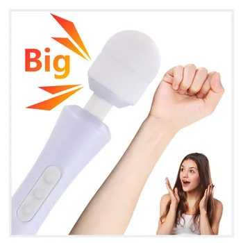 Magic AV Zizli Vibrators Klitora Stimulators USB Uzlādes Liels Massager 20 Ātrumi Seksa Rotaļlietas Sievietēm Flirting Pieaugušo Seksa rotaļlietu Veikalu