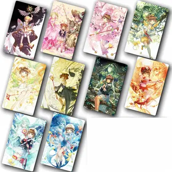 Kartes Sagūstītāja Sakura Anime Kartes, Uzlīmes, Iepakojums DIY Ūdensizturīgs Kartes Classic Bērniem, Uzlīmes, rotaļlietas bērniem 100 gab