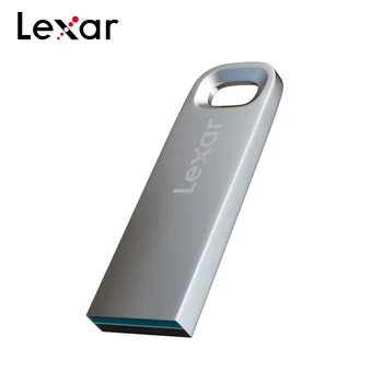 Oriģināls Lexar USB Flash Drive M45 USB 3.1 32GB 64GB lielu Ātrumu, Metāla Mini U Diska Pen Drive 128GB Pendrive Memory Stick