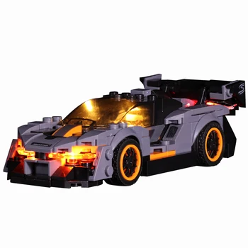 LED Light Komplekts LEGO 75892 speed sērijas McLaren Senna bloki auto (tikai gaismu, komplektā iekļautas)