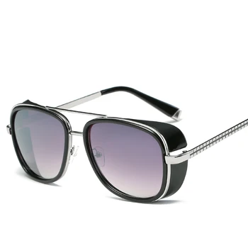 Kvadrātveida Zīmolu Saulesbrilles, Vīriešu, Sieviešu, Brends Steampunk braukšanas Brilles retro gafas de sol feminino lunette soleil masculino