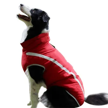 Lielu Pet Suns Jaka Sabiezēt Ziemas Siltā Suņu Apģērbu Labradora Atstarojošs Liels Suns Mētelis Franču Buldogs Tērpiem Pet Apģērbs