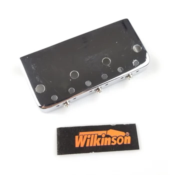 Wilkinson WTBS 6Strings Ģitāras Tilts Īss TL Elektriskā Ģitāra Tilta Misiņa Seglu Chrome silver