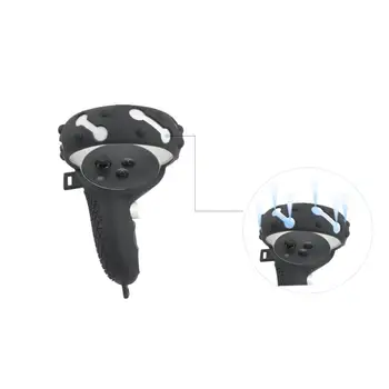 Aizsardzības Vāks Oculus Quest 2 VR Touch Kontrolieris Gadījumā Ar Šarnīrs Siksna, Rokturis Saķere Oculus Quest 2 VR Piederumi