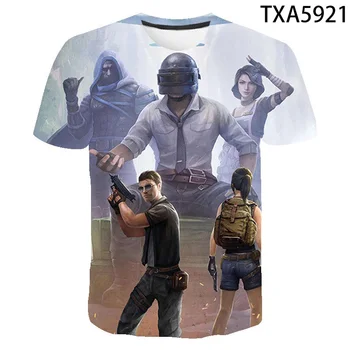 Karstā Spēles PUBG 3D t krekls Vīriešu/sieviešu Modes Playerunknown ir Battlegrounds Vīriešu t krekls 3D Print Plus Lieluma Apģērbu ir 2021.
