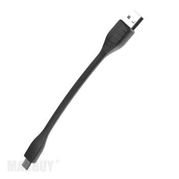 NITECORE Original accessories Elastīgu USB-C Stāvēt Uzlādes Kabelis TypeC par TIPSE TINI2 MH12V2 MH10V2 MH12S Lukturīti Lukturis