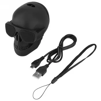 HobbyLane Portatīvie Mini Skull Galvenais Runātājs Bezvadu Bluetooth Stereo Skaļrunis HD Basu Skaļrunis, lai Tālruni, DATORU, Datora