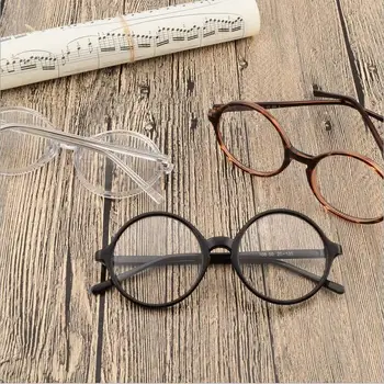 43mm Vintage Apaļas Brilles Kadri Pilna Loka Brilles, Briļļu tuvredzība Rx iespēja Var valkāt modes tieši