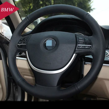 Chrome ABS Automašīnas Stūres rata apdare gredzenu, Uzlīmes, Uzlīmes Car styling Vizuļi BMW 5/7 Sērija GT F10 F01 F07 Piederumi