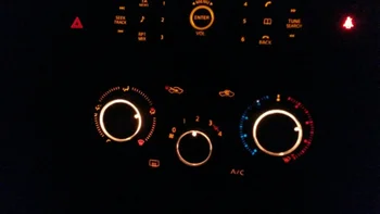 3pcs Auto stils Gaisa Kondicionēšanas siltuma vadības Slēdzis slēdzis MAIŅSTRĀVAS Slēdzis auto piederumi Nissan Tiida/NV200/Livina/Geniss