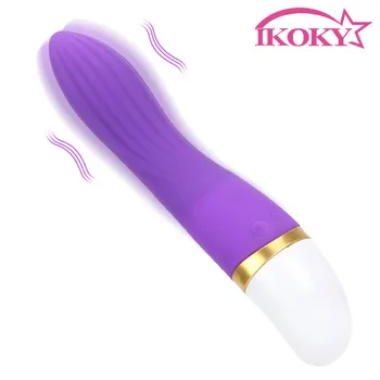 IKOKY G-Spot Vibrators Zizli Seksa Rotaļlietas, Lai Sieviete Sieviete Masturbator USB Papildināt Pieaugušo Produkti Klitora Stimulators 12 Biežums