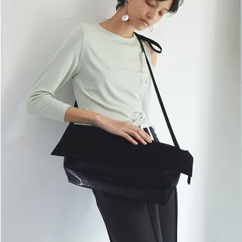 Modes dizainers maisā sievietēm vienkārši plecu somas luksusa soft pu ādas crossbody soma dāma liels flap maki sievietes sajūgu