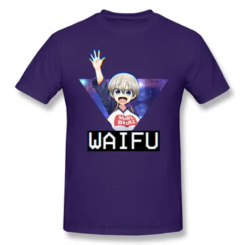 Vīriešu Apģērbu Uzaki Chan Vēlas, lai žaut Hana Sakurai Ami Anime TShirt Sarkans T-Krekls Kosmosa Waifu Vīriešu Modes Īsām Piedurknēm