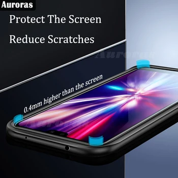 Auroras Par Huawei P S Smart Gadījumā, Anti-fall drošības Spilvens Gadījumā, Triecienizturīgs Notīrīt Ar Mīkstu Rāmi Vāks P Smart S 
