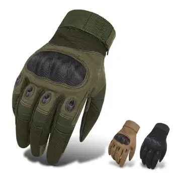 Pilns pirkstu Taktiskā Militārā Cietais Apvalks Šarnīrs skārienekrāna Cimdi Armijas Āra Vīriešiem Cimdi(STG051103)
