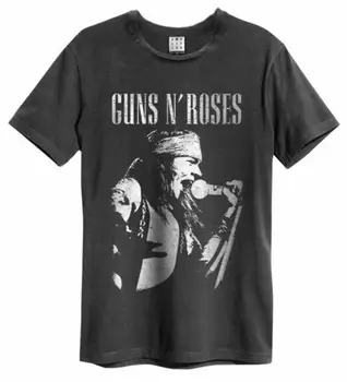 Oficiālais Guns N Roses Axl Live Profilu Mens Papildināts Kokogles T Krekls