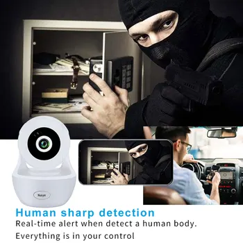 N_eye 8MP 4K Wifi Bezvadu Mājas Drošības IP Kamera 2.0 MP IS Tīklu CCTV Videonovērošanas Kamera ar divvirzienu Audio ar Baby Monitor
