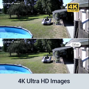 ANNKE Tālummaiņas 4K Ultra HD TVI Drošības Fotokameras 5X Optiskā Tālummaiņa Ar Varifocal Objektīvs 8MP Bullet Novērošanas Kamera Nakts Redzamības 260ft