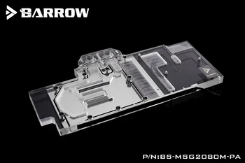 Barrow pilnībā segtu GPU Ūdens Bloķēt MSI RTX 2080 SPĒĻU X TRIO/SEA HAWK EK X Aurora Mātesplati SYNC AURA BS-MSG2080M-PA