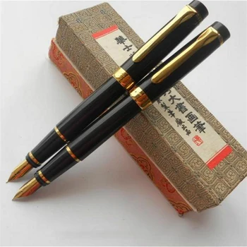 Ilgi Akciju Reti Vintage ĶĪNAS HUASHI 90 Pildspalvas Lielajam Pildspalva Ar Lodziņu