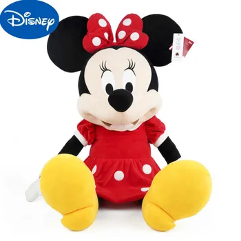 Oriģināls Disney Mickey Mouse Minnie Plīša Rotaļlietas Dzīvnieku Pildījumu Lelles Dzimšanas Diena Ziemassvētku Dāvanu Bērniem Anime Plīša Plīša Rotaļlietas Bezmaksas