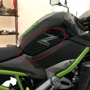 Par Kawasaki Z900 2017 Motociklu Protector Anti slip Tvertnes Pamatni, Uzlīmes, Gāzes Ceļgalu Saķeri Vilces Pusē 3M Decal Z 17 900