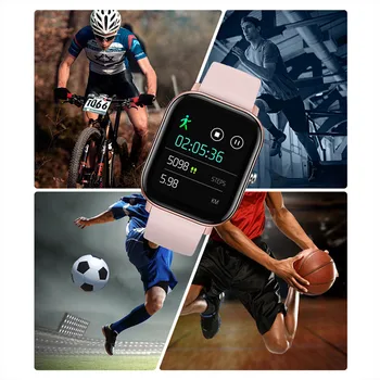 LIGE2020 Jaunu Smart Skatīties Uz Vīriešiem, Sievietēm IPX7 Ūdensizturīgs Fitnesa Tracker LED Full Screen Touch Sirds ritma Monitors Sporta smartwatch