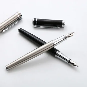 Klasiskā Fine Tintes Pildspalva 0.5 mm Metāla Paraksts Rakstot Tintes Pildspalvas Studentiem, Biroja Piederumi, Skolas Piederumi FB310