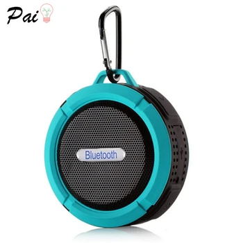 Bezvadu C6 Ūdensizturīgs Bluetooth Skaļruni, Bluetooth Ūdens izturīgs Āra Uzlādējams Portatīvo Ūdensizturīgs Bluetooth Skaļrunis
