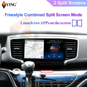 Android Auto Bezvadu Carplay Honda Odyssey-2019 Auto Radio Multimediju Video Navigācija GPS DSP Android 10 QLED Ekrāns