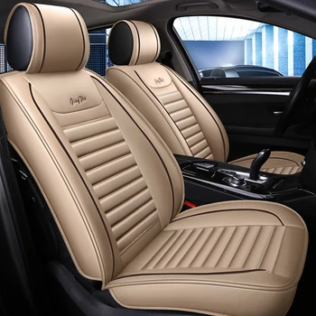 5seats pacēlāji auto sēdekļa vāku elpojoša ādas automašīnas sēdekļa vāku Audi A1 A3 A4 B8 B7 B6 B5 A6 C6 C7 A8 A8L Q3 Q5 Q7