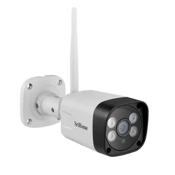 Sricam SH035 3.0 MP WIFI IP Kamera Outdoor Full-color Nakts Redzamības Starlight Cam H. 265 Mobile Remote View CCTV Kameras