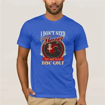 Jaunas Vasaras Vīriešu Gadījuma Drukāt T-Krekls man Nevajag Vienkārši Nepieciešams, Lai Spēlēt Disku Golfa Vasaras Modes Iela Īsām Piedurknēm T-Krekls