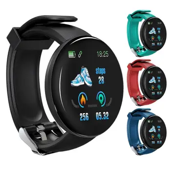 D18 Smart Skatīties Sporta Ūdensizturīgs Smartwatch Asinsspiediens Darbības Fitnesa Tracker Modes Vīrieši Sievietes Smart Skatīties Android