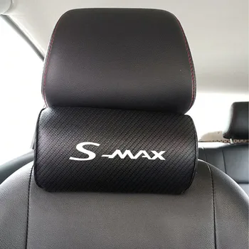 Auto Pagalvi Spilvens FORD-S-Max Upscale Automašīnu Seat Kakla Atpūtas Spilvens Ar Atmiņas Putu Kokvilnas Auto Piederumi Interjera