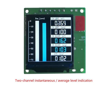 GHXAMP 1.3 Collu TFT Mūzikas Spektra Audio Krāsains LCD Spektra Viļņu Līmeņa indikators Izlīdzināšanas Izejas Ekrāna Pulkstenis 5V 1gb