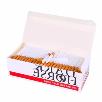 200 GAB. cigarešu Eiropas tukšas caurules veidgabali 15 MM un filtru 85MM caurules garums