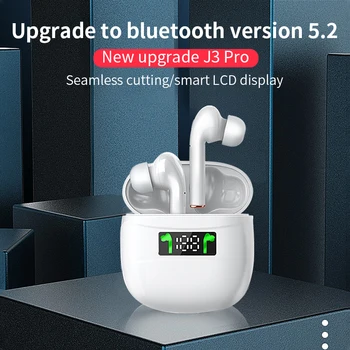 J3 TWS Bezvadu Austiņas Bluetooth Ūdensizturīgs Biznesa Austiņas Sporta Earbuds Mūzikas Austiņas Xiaomi Huawei, Samsung Iphone