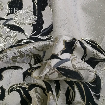 2019 modes poliestera metāla dzija krāsota pozicionālo žakarda audums, šūšana, sieviešu kleitu bikses tissu africain tessuti SP5830