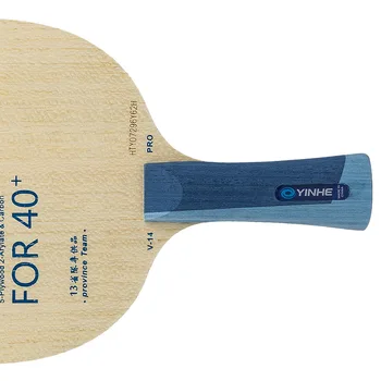 Sākotnējā Yinhe 30. Versija V14 V-14 pro galda tenisa Asmens augstas kvalitātes arylate oglekļa šķiedras aizskarošu PING PONG RAKETI