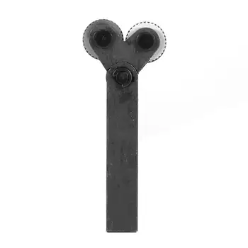 7pcs Tērauda Dual Riteņu Knurling Instrumentu Komplekts ar Diagonāli Lineāro Rievojumu Riteņu 0.5 mm 1mm 2mm Piķis Lineāro Piķis Rievojumu Kopumu, Virpas, Kuteri