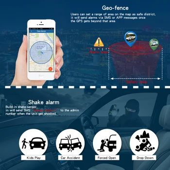 3G Ūdensizturīgs Auto GPS Tracker TK905-3G Magnēts Transportlīdzekļa GPS Lokatora Reālā Laika Dzīves uz WCDMA HSDPA/UMTS/EDGE/GPRS/GSM Bezmaksas APP
