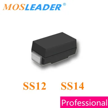 Mosleader 2000PCS SMA 1N5817 SS12 1N5819 SS14 SMA DO214AC 1A 20V 40V Schottky ražots Ķīnā, Augstas kvalitātes