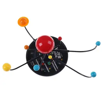Saules Sistēmas Izglītības tecnologia DIY Astoņas Planētas Zinātnes Rotaļlietas Planetārijs Modeli, Komplektējot Mācību Atbalsta Bērnu Rotaļlietas Bērniem