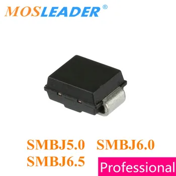 Mosleader 750pcs DO214AA SMB SMBJ5.0 SMBJ5.0A SMBJ5.0CA SMBJ6.0 SMBJ6.0A SMBJ6.0CA SMBJ6.5 SMBJ6.5.A SMBJ6.5CA Ķīniešu