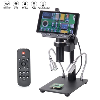 LY KE-210 5 Collu Digital Rūpniecības Mikroskopa Kamera 150X Ekrāna 16MP 4K 1080P 60FPS USB & WIFI