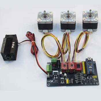 Lāzera Gravēšanas Mašīnas USB Multi-ass Stepper Motor Control Panel DIY Gravēšanas Mašīnas Mātesplati CNC Vadības Sistēma